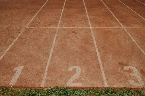 athlete training track